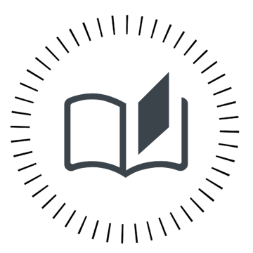 White paper black icon 