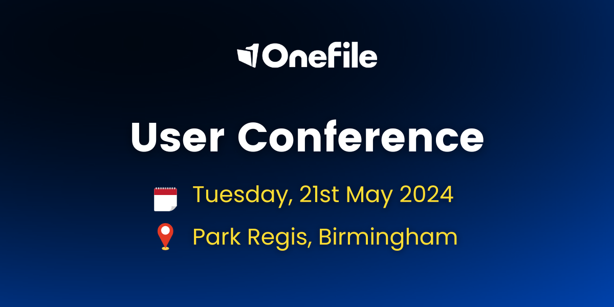 OneFile Conference '24 | OneFile